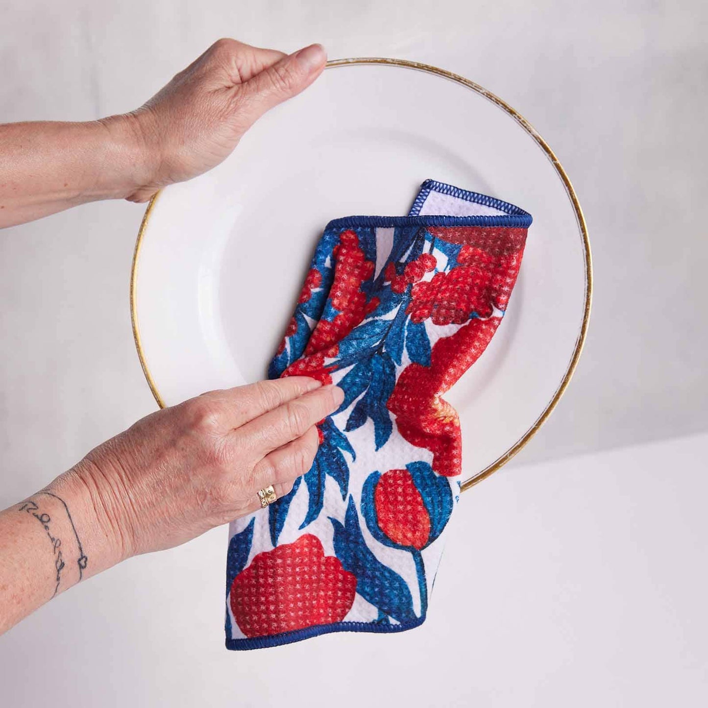 ICELANDIC POPPIES Dish Cloths, Set of 3
