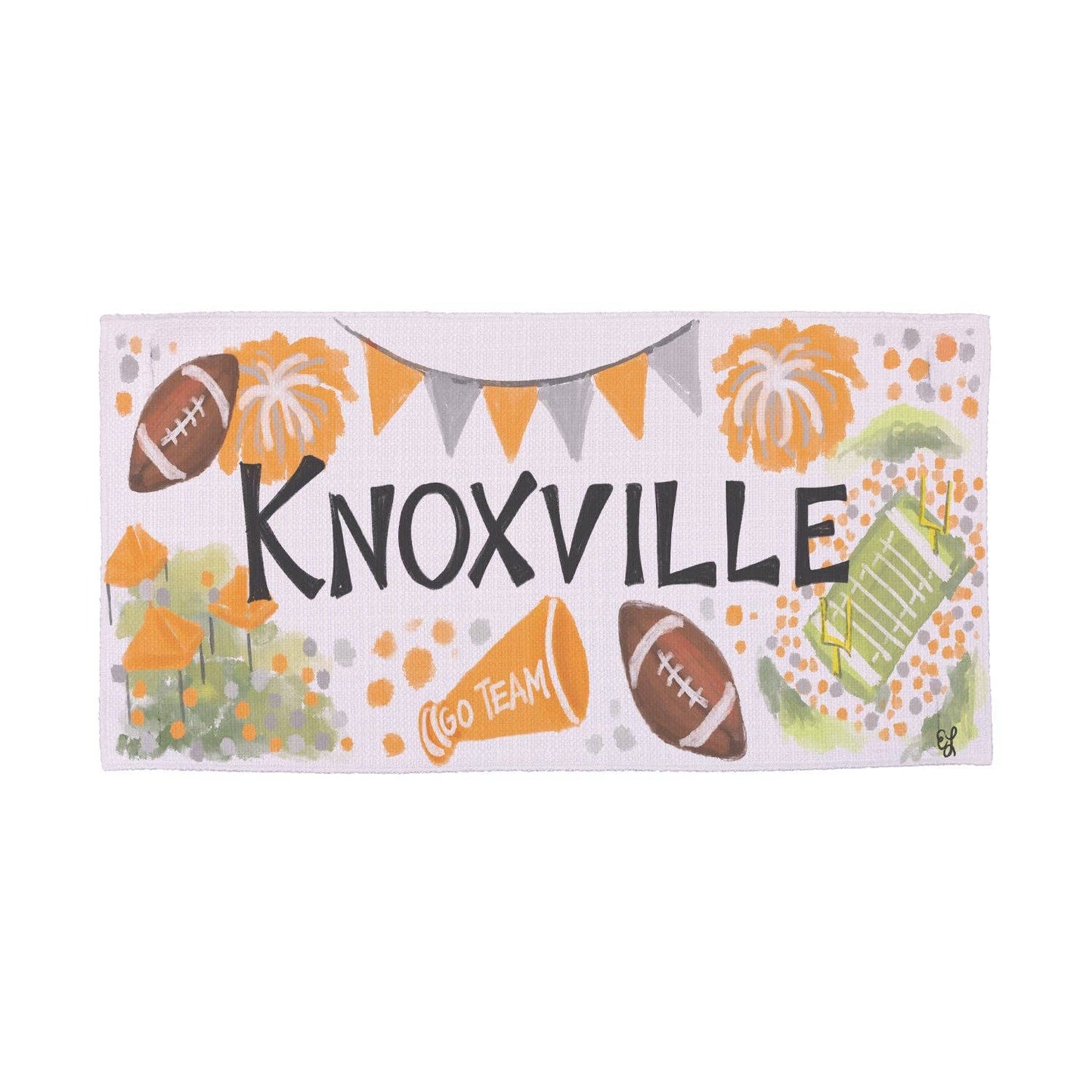Gameday "Knoxville City Cheer" Pillow Swap