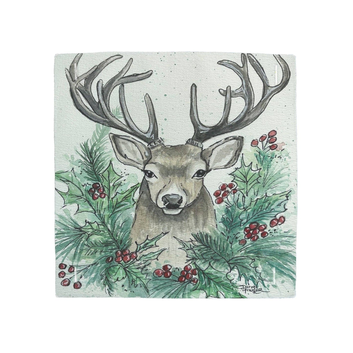 CHRISTMAS BUCK SQUARE SWAP