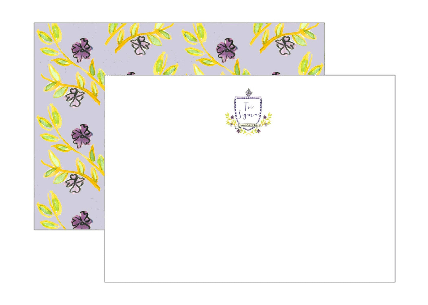 Sorority & Greek MOTIF Notecards