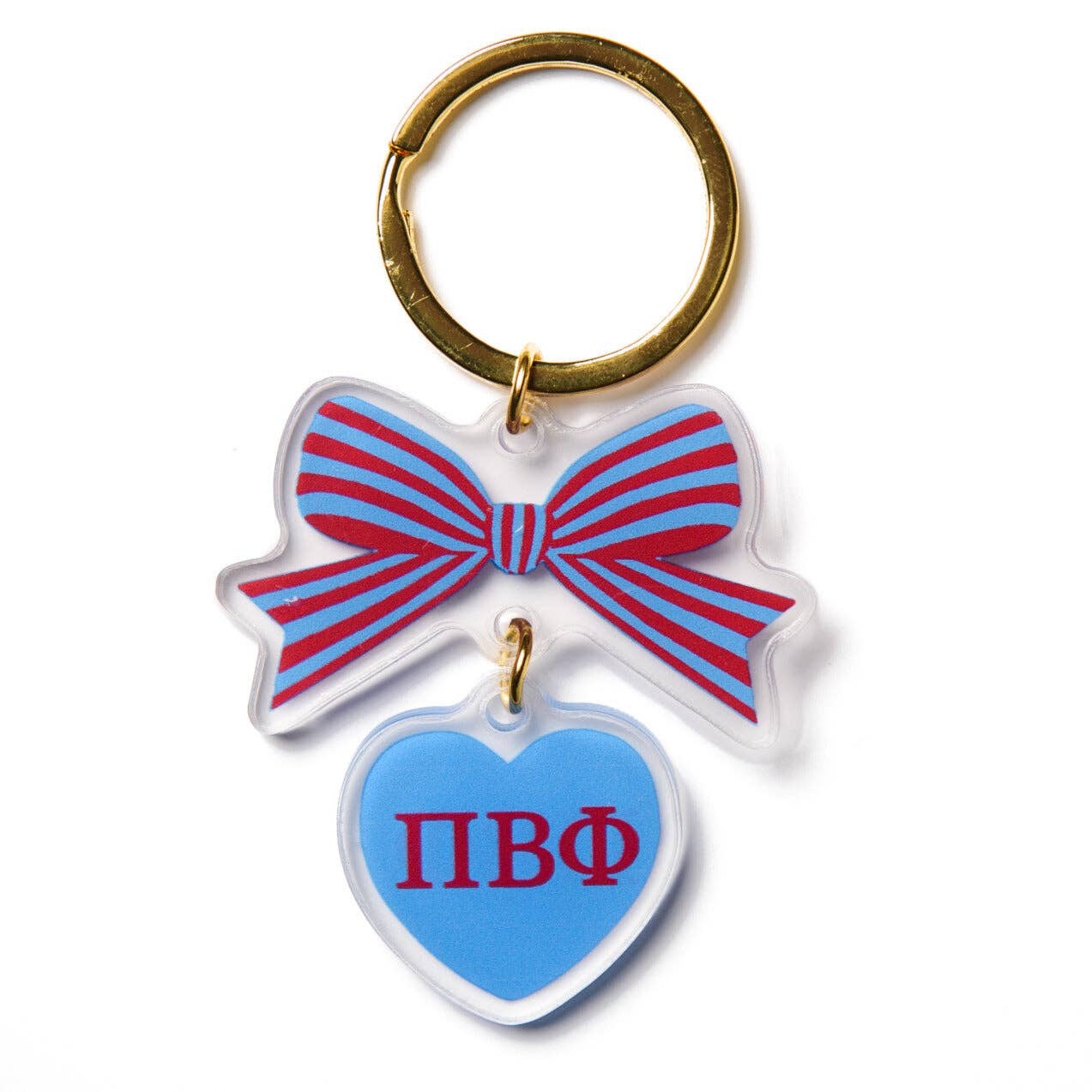 Sorority & Greek BOW-DACIOUS Keychain