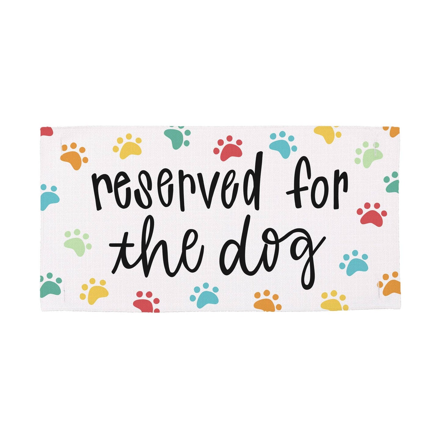Dog Lover "Reserved For the Dog" Pillow Swap