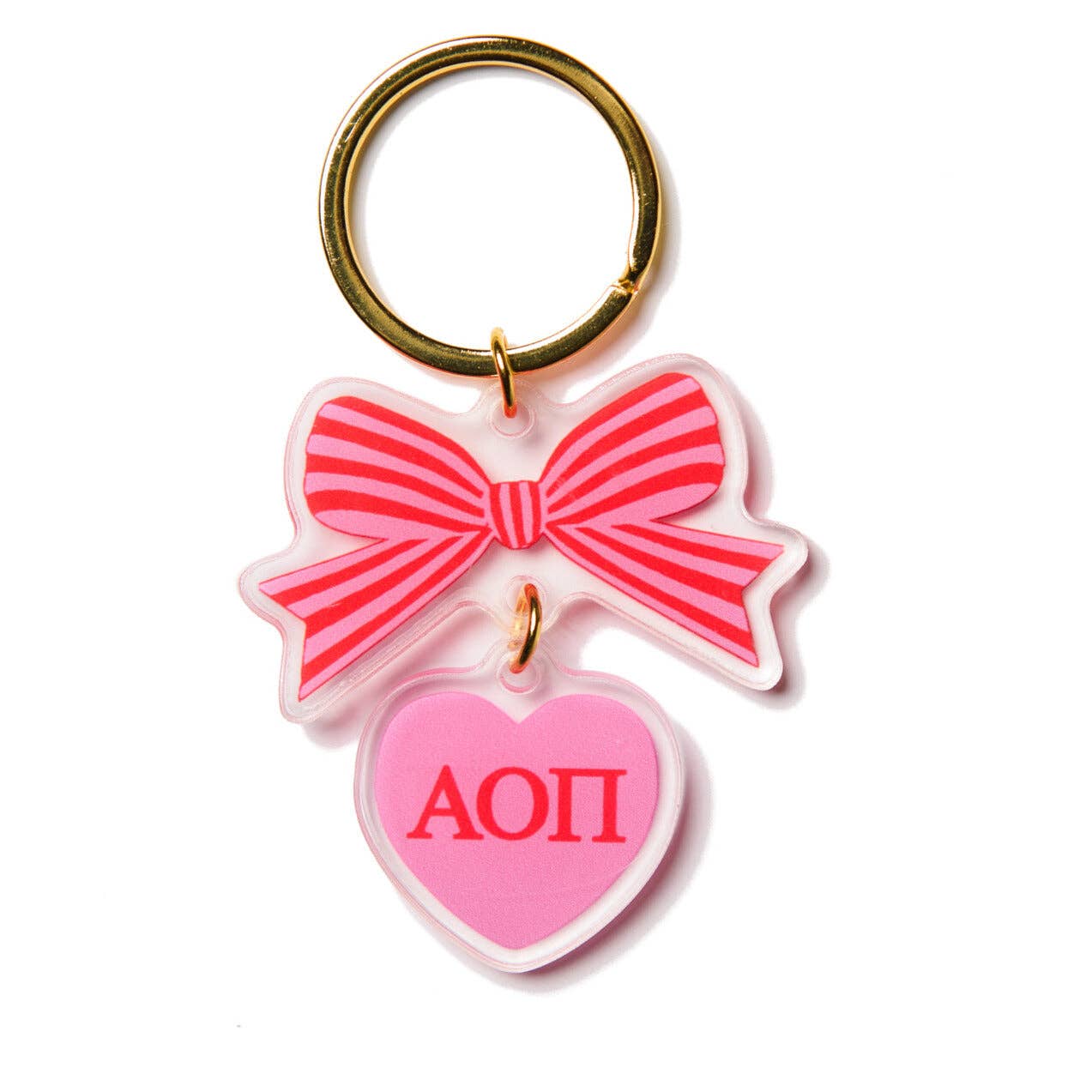 Sorority & Greek BOW-DACIOUS Keychain