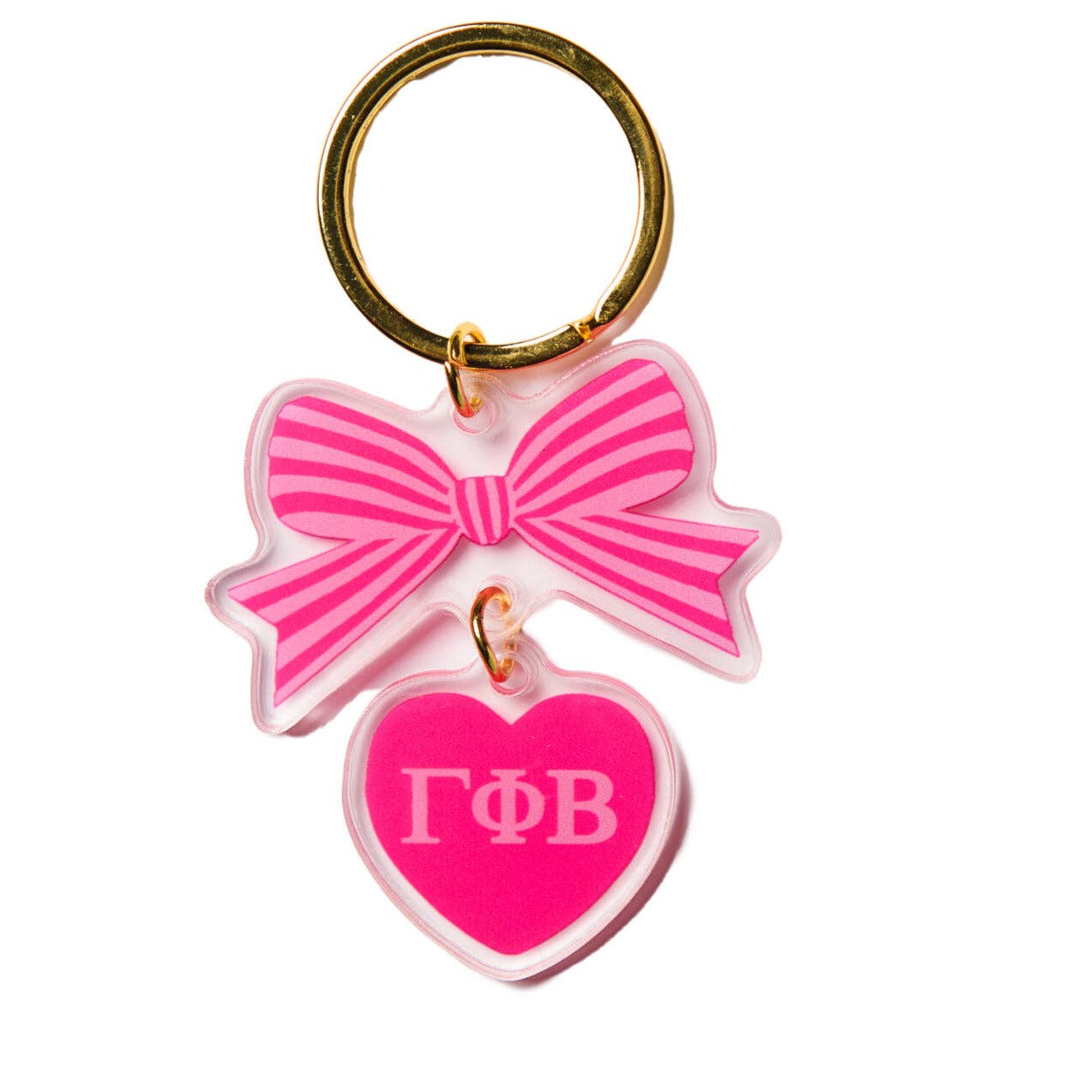 Sorority & Greek BOW-DACIOUS Keychain