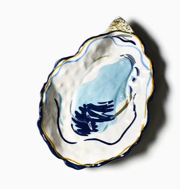Coton Colors Oyster Salad Plate