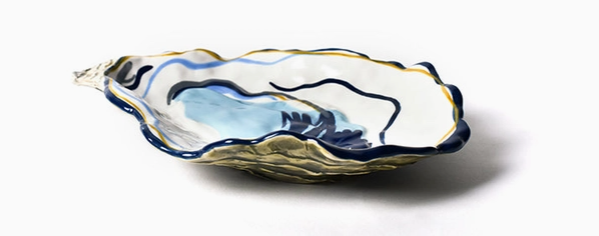 Coton Colors Oyster Salad Plate