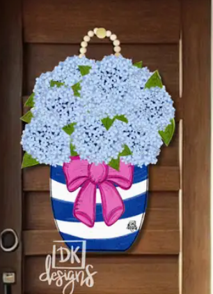 DK- Hydrangea Jar Hanger