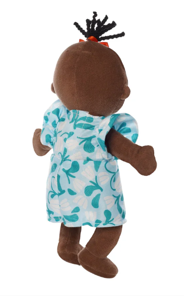 Wee Baby Stella-Brown w/black wavy