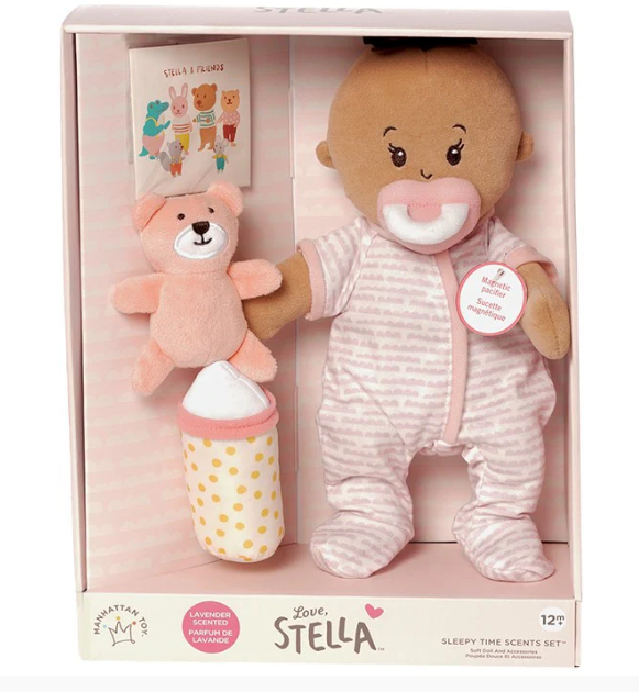 Stella Sleepy Time Set-Beige w/Brown
