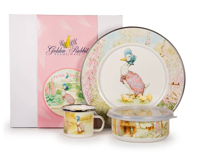 Golden Rabbit Beatrix Potter 3 Piece Child Set