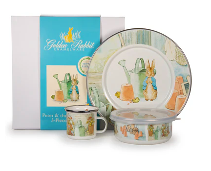 Golden Rabbit Beatrix Potter 3 Piece Child Set