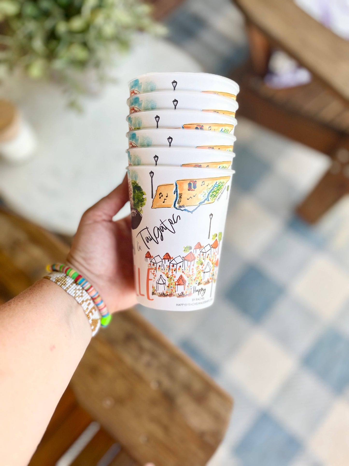 Knoxville Reusable Cups, gifts, collegiate games, alumni