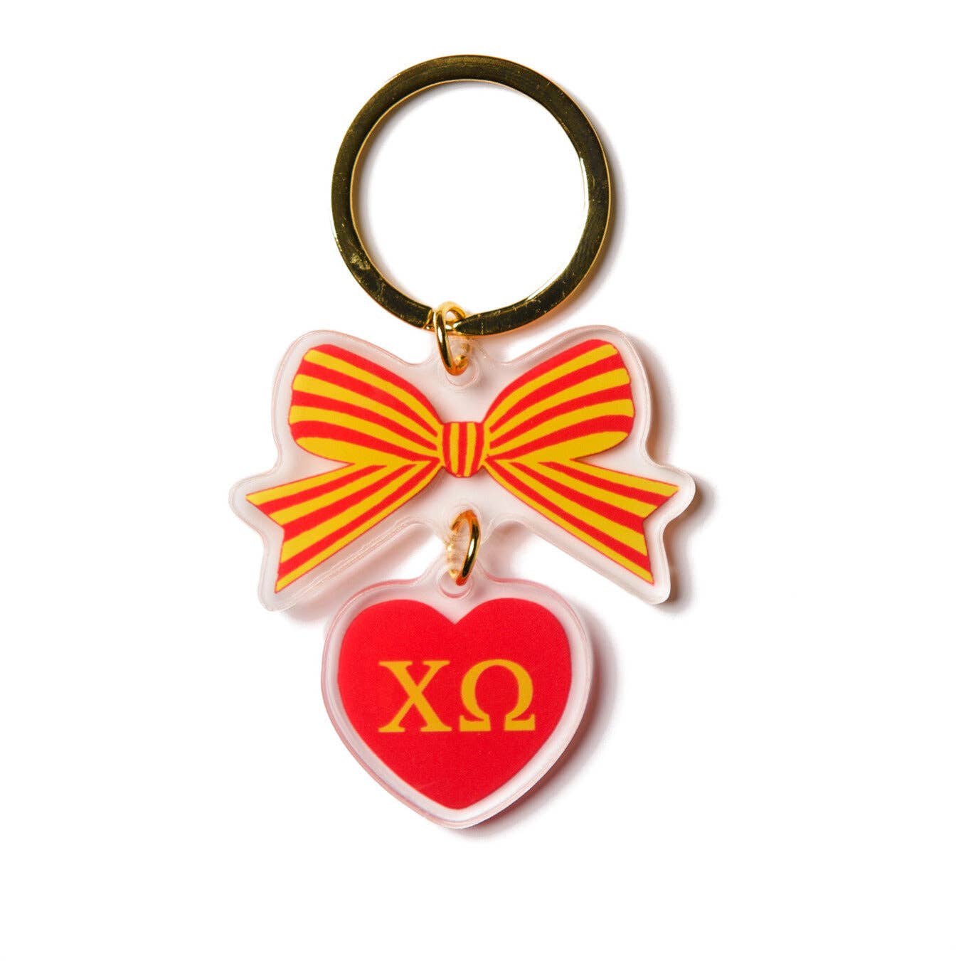 Sorority & Greek BOW-DACIOUS Keychain