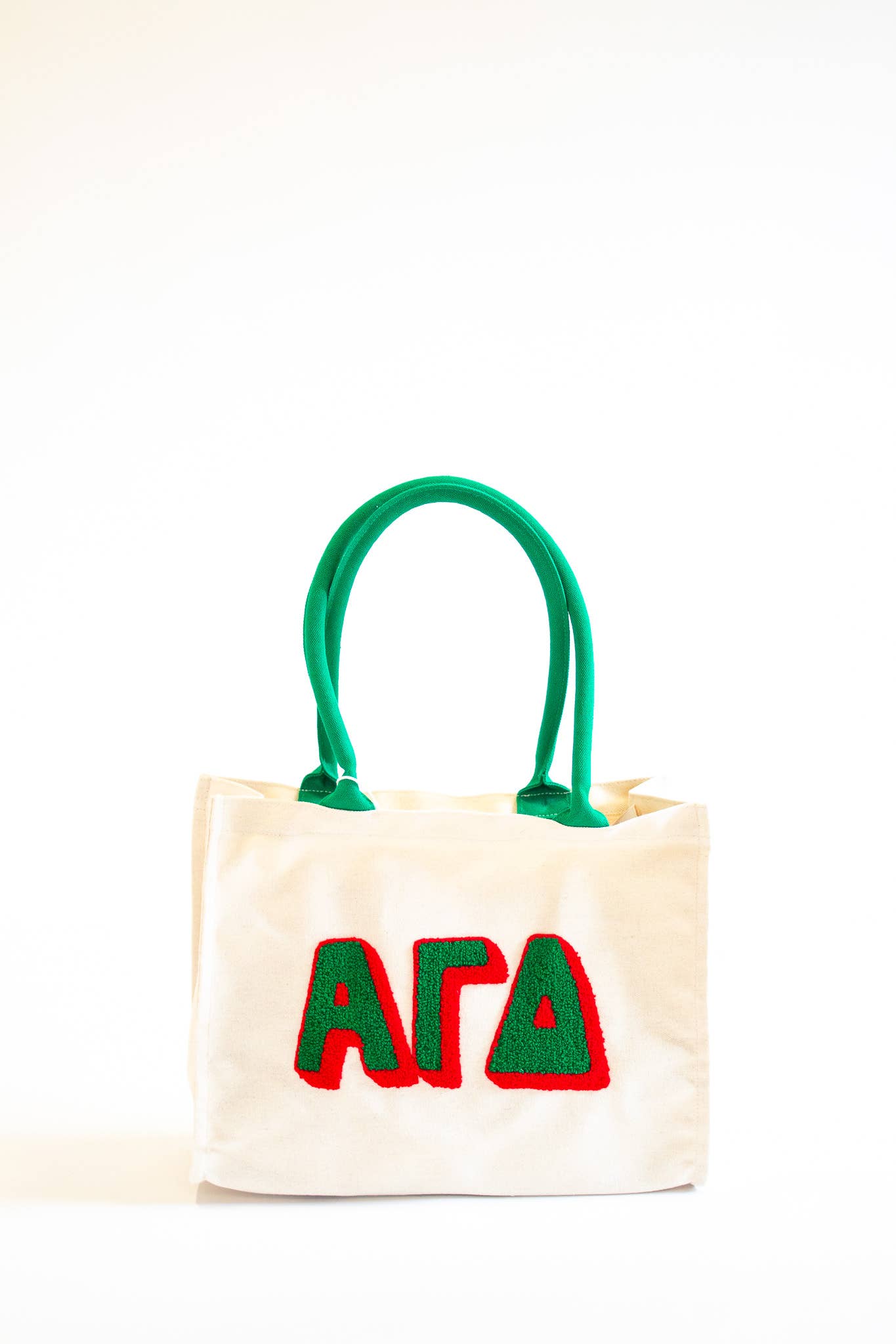 Alpha Gamma Delta Chenille Sorority Gift Tote