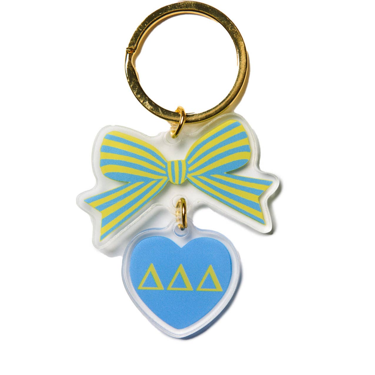 Sorority & Greek BOW-DACIOUS Keychain