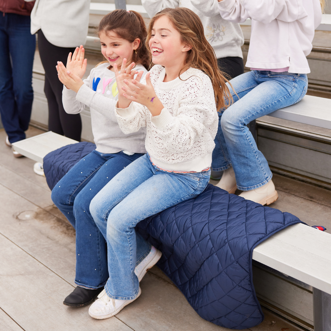 Navy Waterproof Puffer Blanket