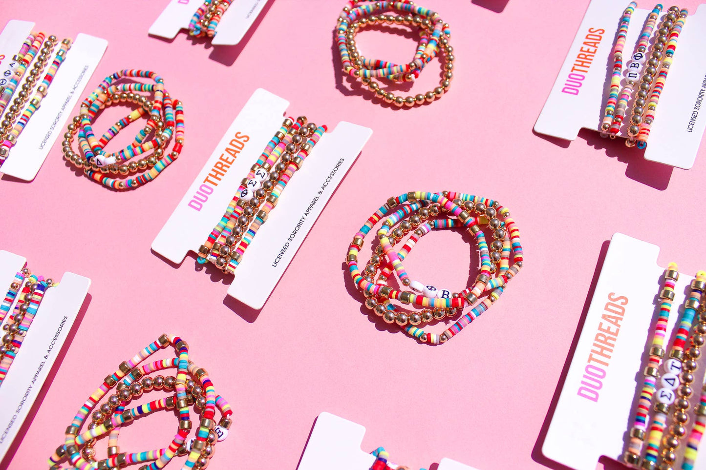 Miley Sorority Bracelet Stack