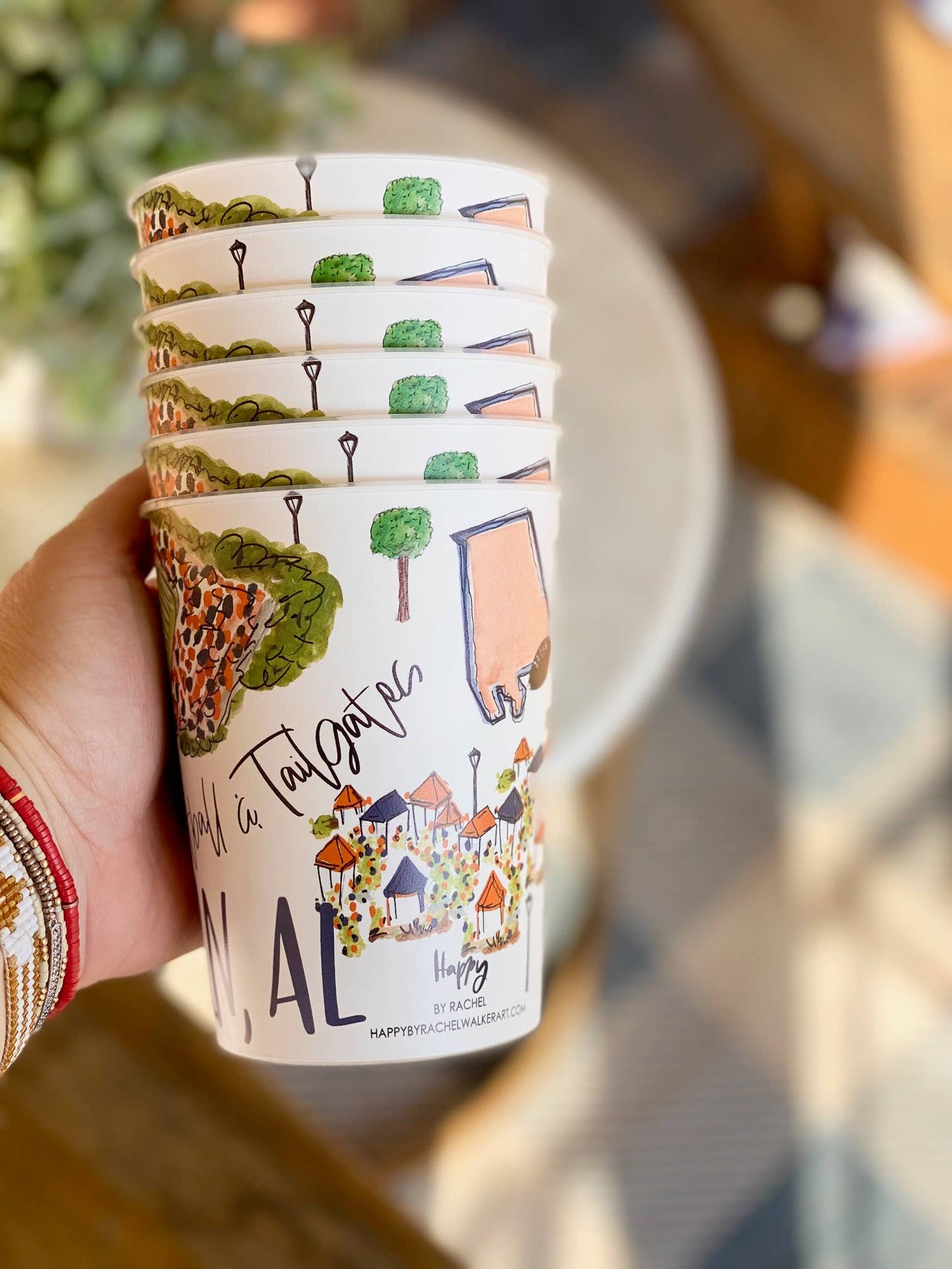 Auburn. AL Reusable Party Cups Tailgating/parties/gifts