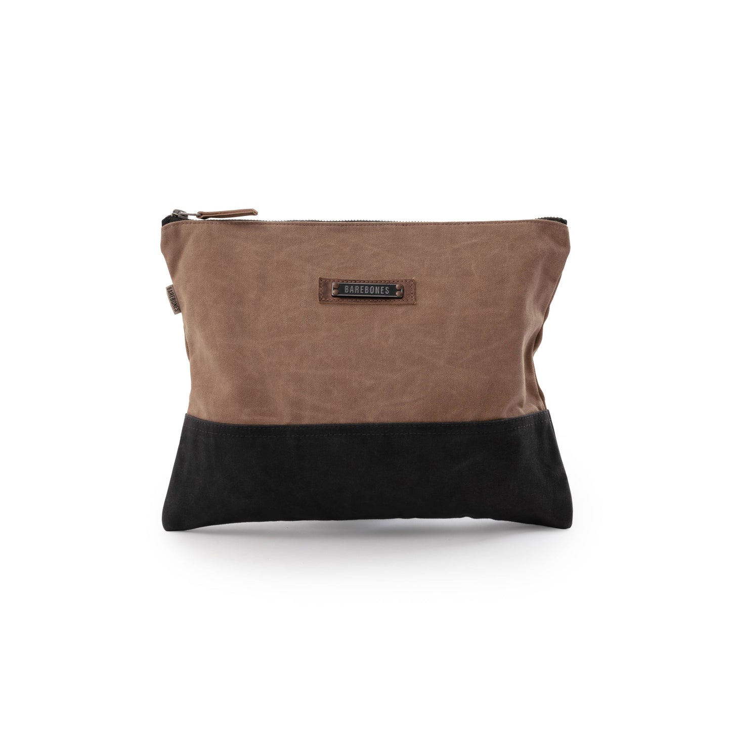 Neelum Zipper Pouch Bag -Waxed Canvas Bag