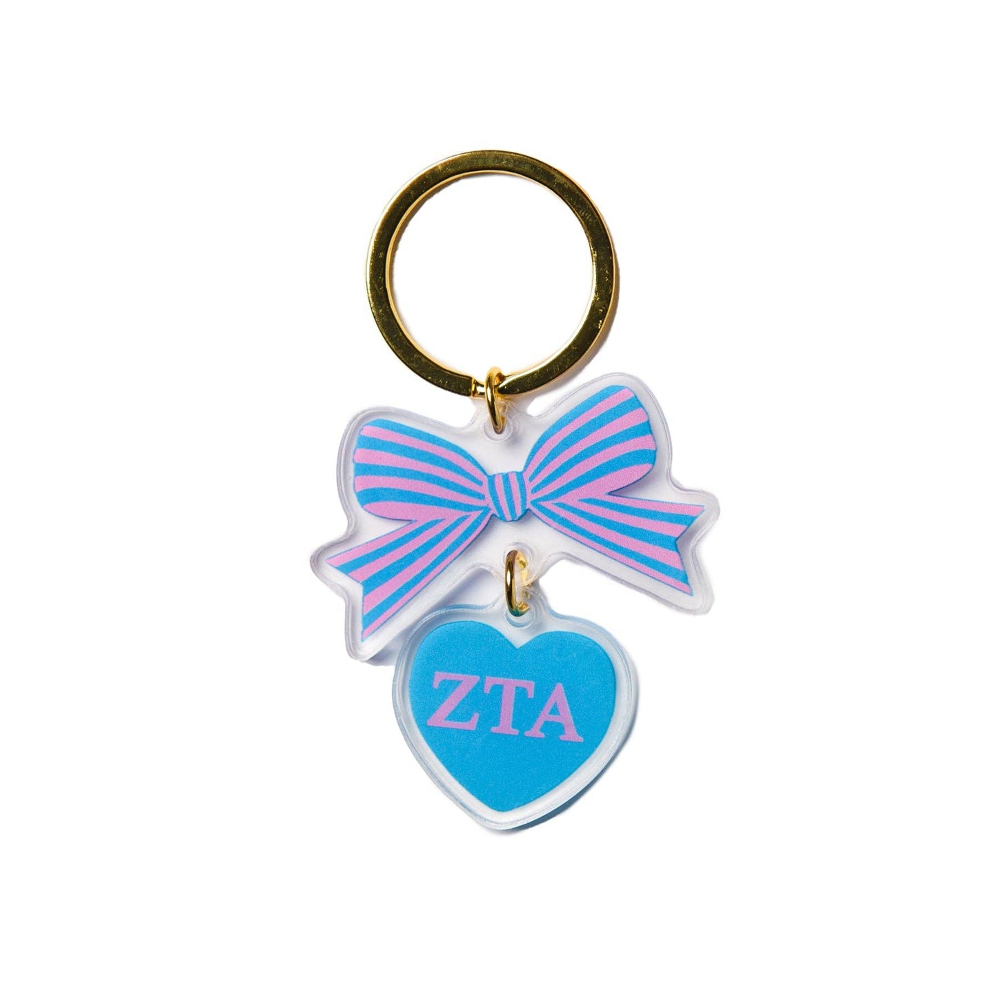 Sorority & Greek BOW-DACIOUS Keychain