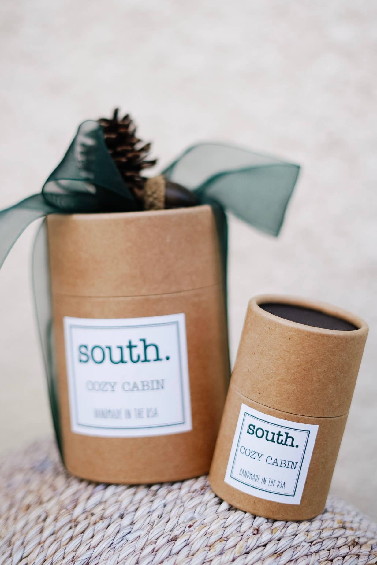 Cozy Cabin Corriander + Tonka Scented Candle