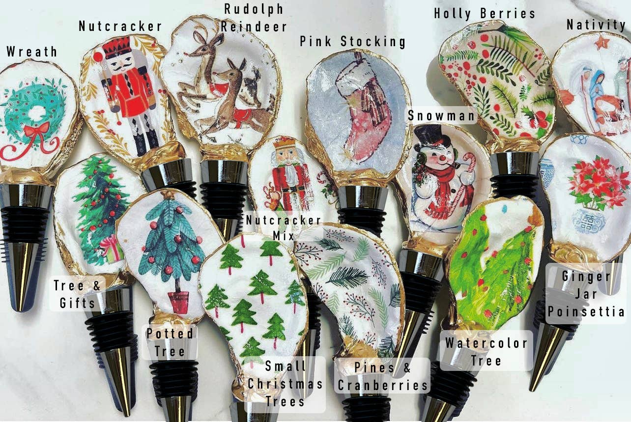 Christmas Wine Stopper