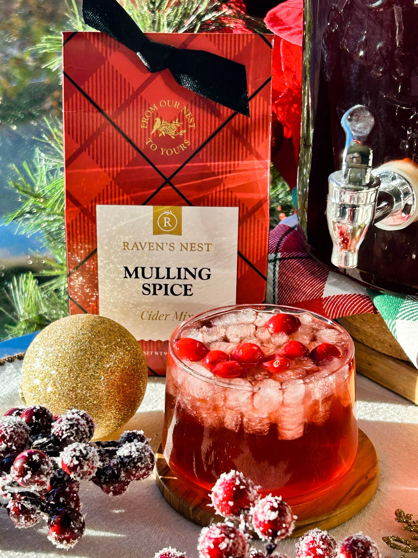 NEW!  Mulling Spice Gift Box - Holiday