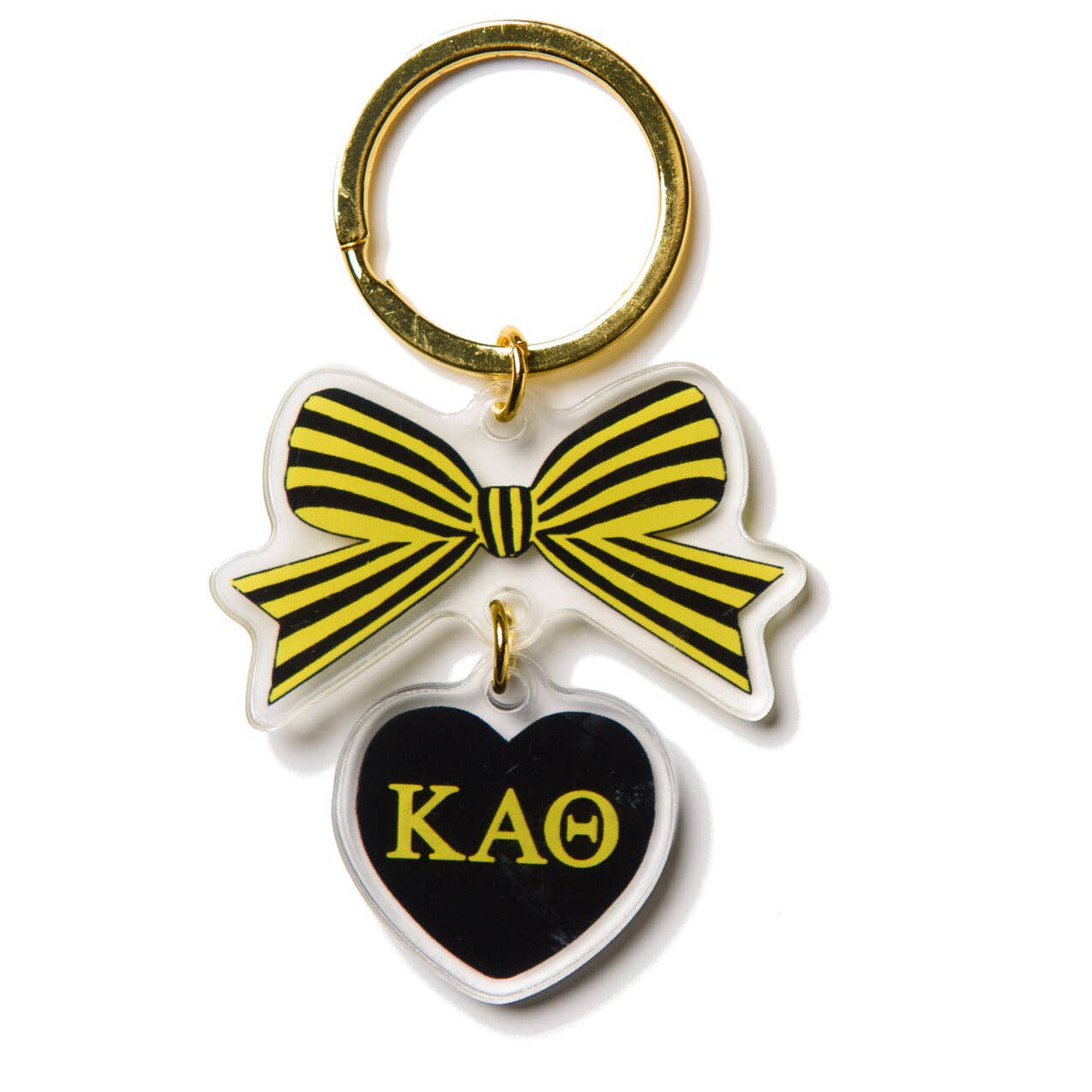 Sorority & Greek BOW-DACIOUS Keychain