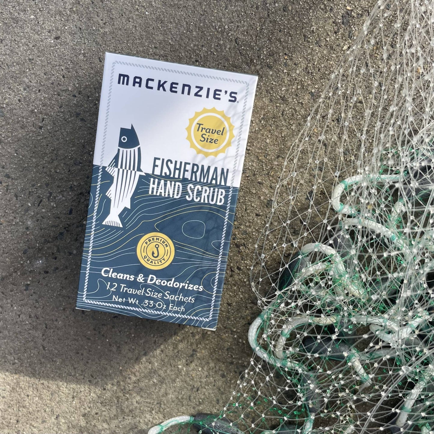 Fisherman Hand Scrub Travel Sized Packets .33 oz (12 qty)