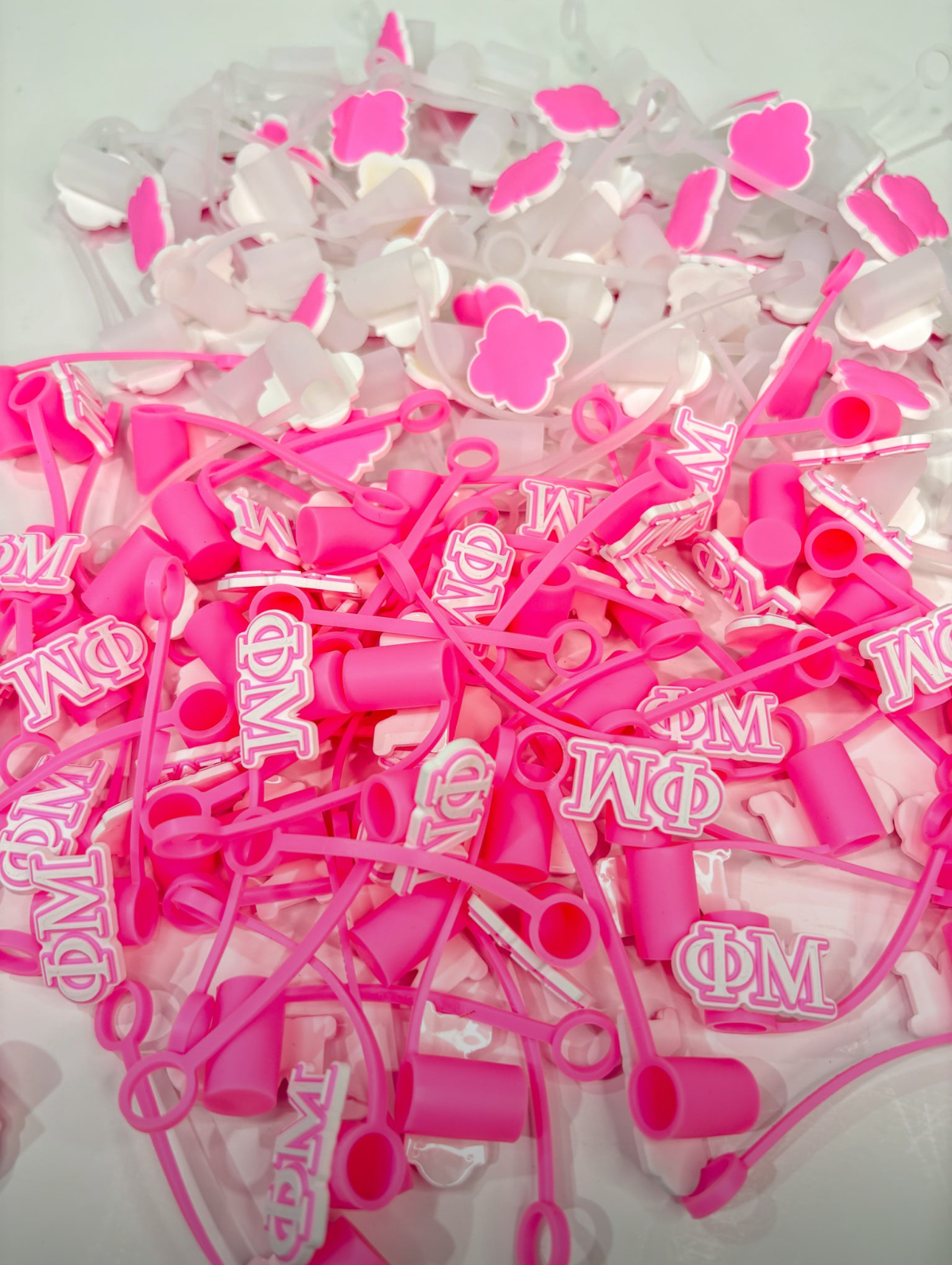 Sorority Straw Toppers