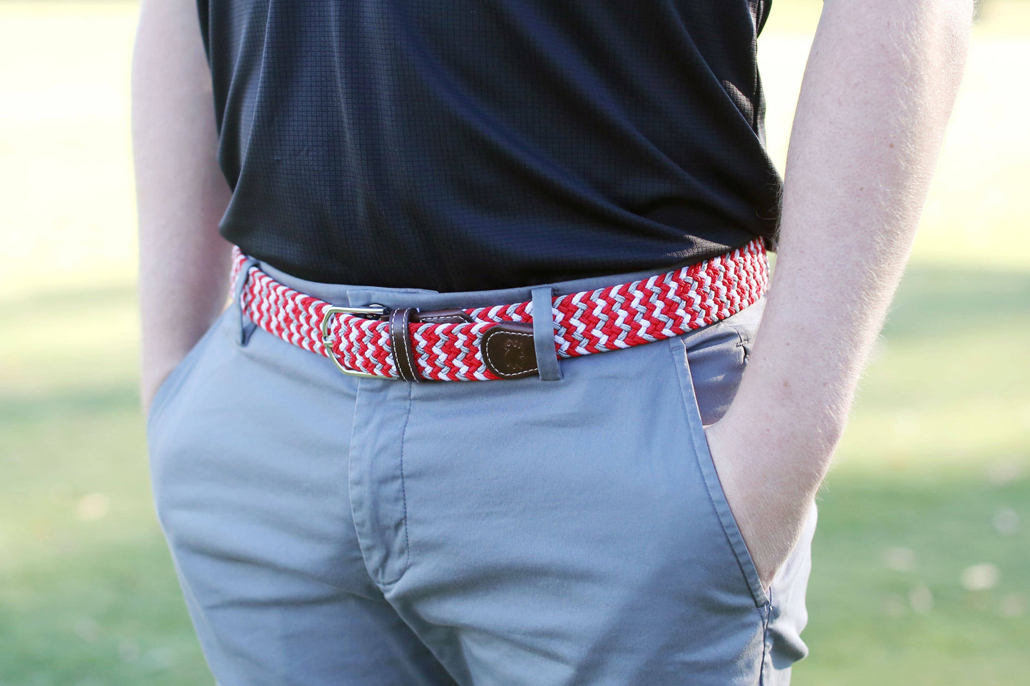 The Dublin Woven Stretch Belt
