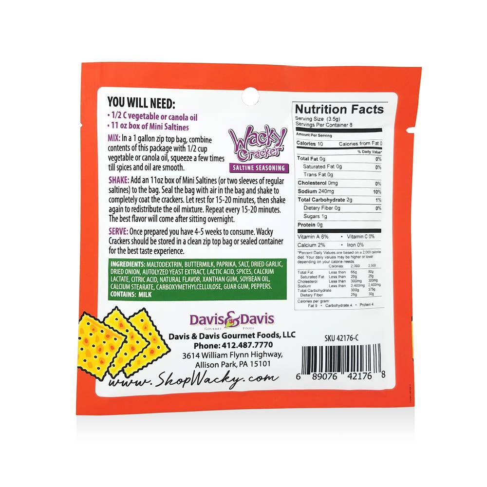 Ragin' Cajun Wacky Cracker