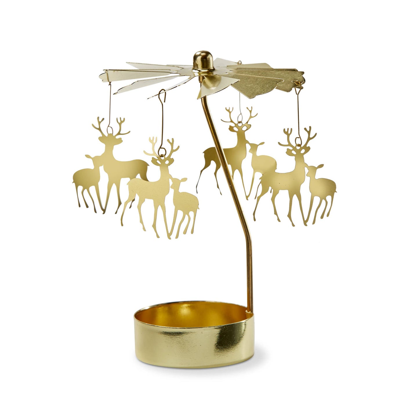 SALE Reindeer Carousel Tealight Candle Holder