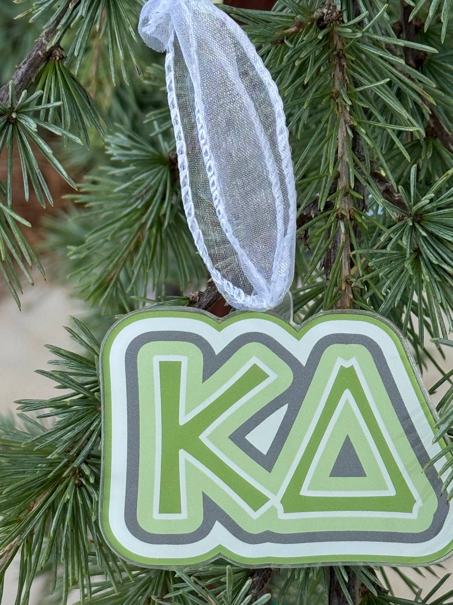 Sorority Acrylic Christmas Ornament