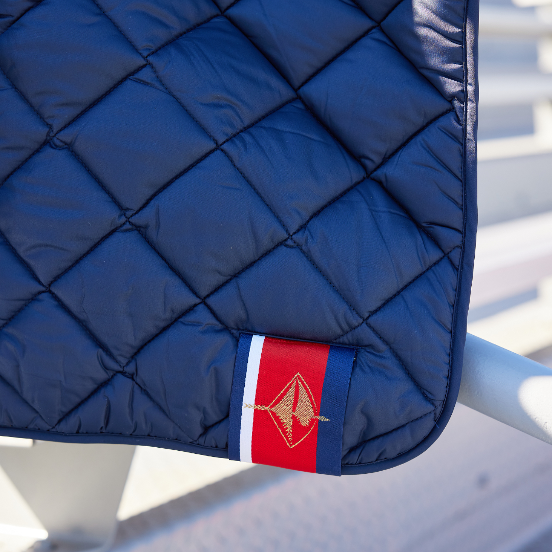 Navy Waterproof Puffer Blanket