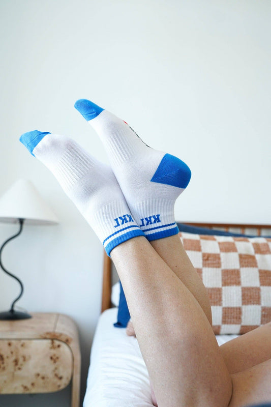 Alpha Delta Pi Quarter Socks
