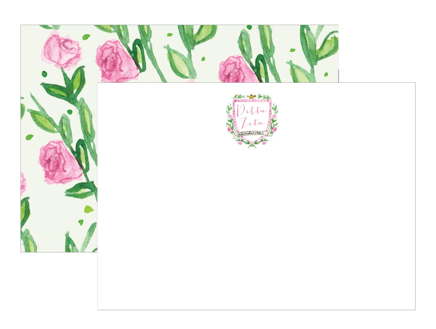Sorority & Greek MOTIF Notecards