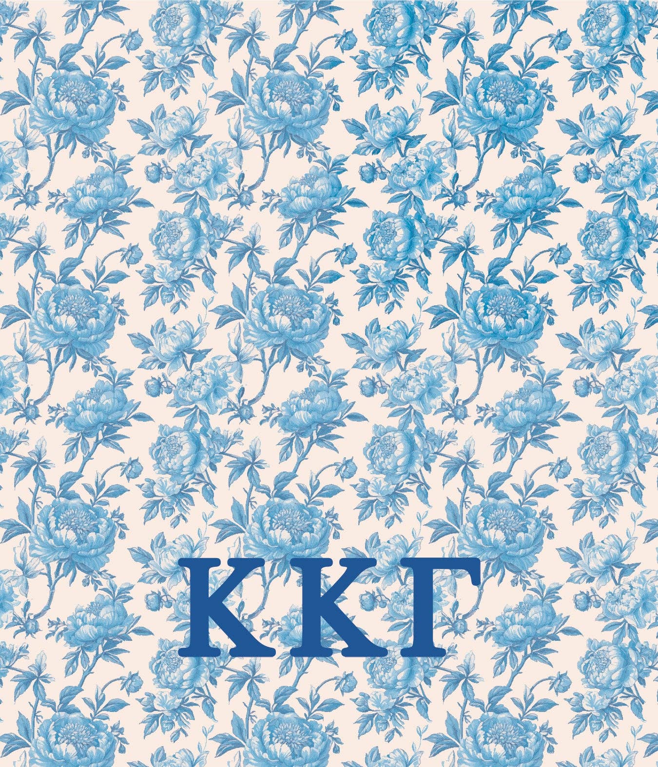 Sorority Floral Minky Blanket