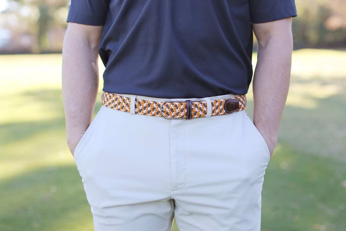 The Bristol Woven Stretch Belt