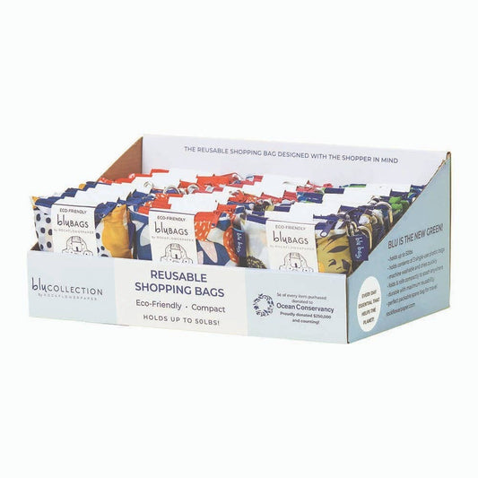 Blu Bags Reusable Shoppers Display Box