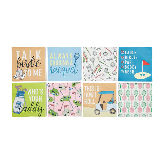 Tennis/Golf Cocktail napkins