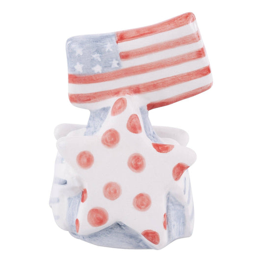 Flags & Stars Charcuterie Board Topper - Fourth of July