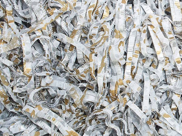 Recycled Paper Tissue Shreds