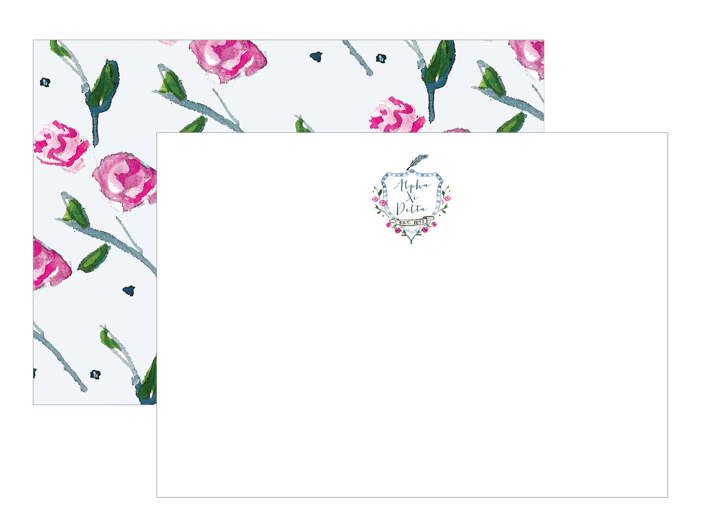 Sorority & Greek MOTIF Notecards