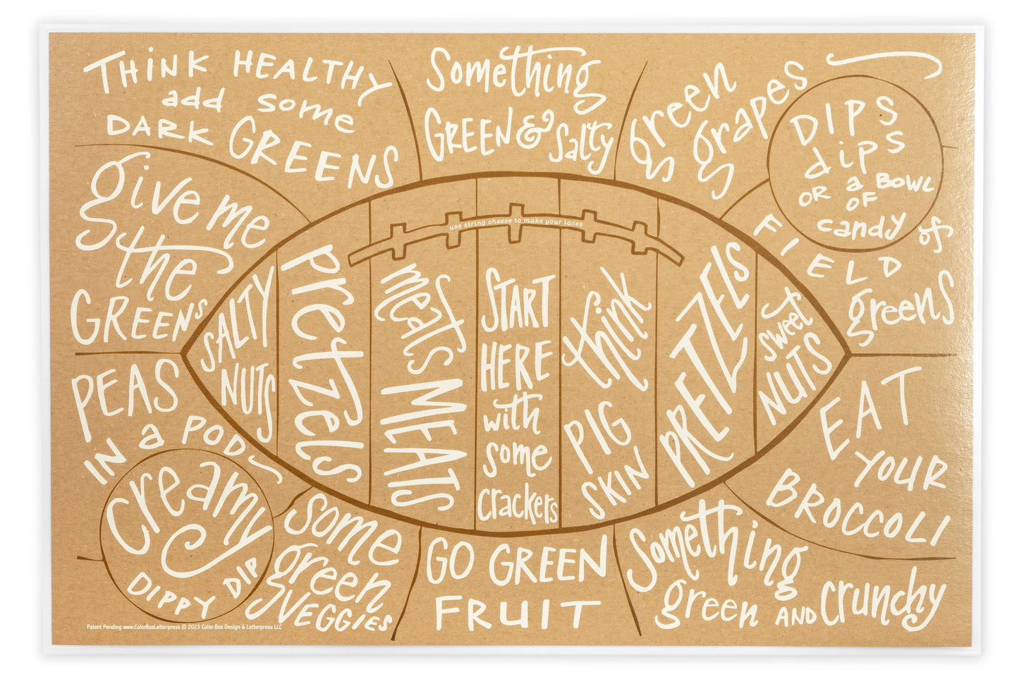 Charcuterie Cheat Sheet | Football