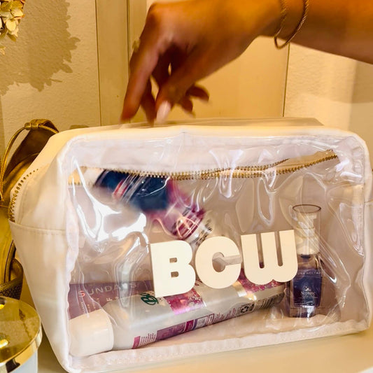 Acrylic Initial Stickers- Fun