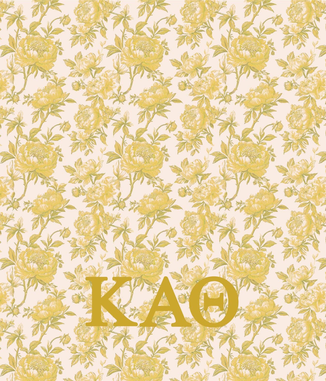 Sorority Floral Minky Blanket