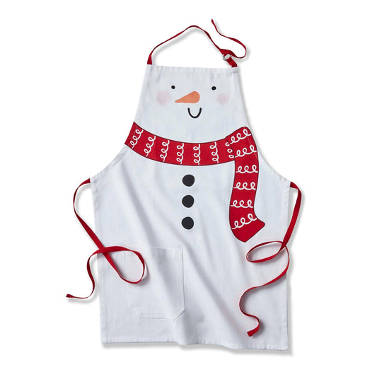 SALE Snowman Kids Apron