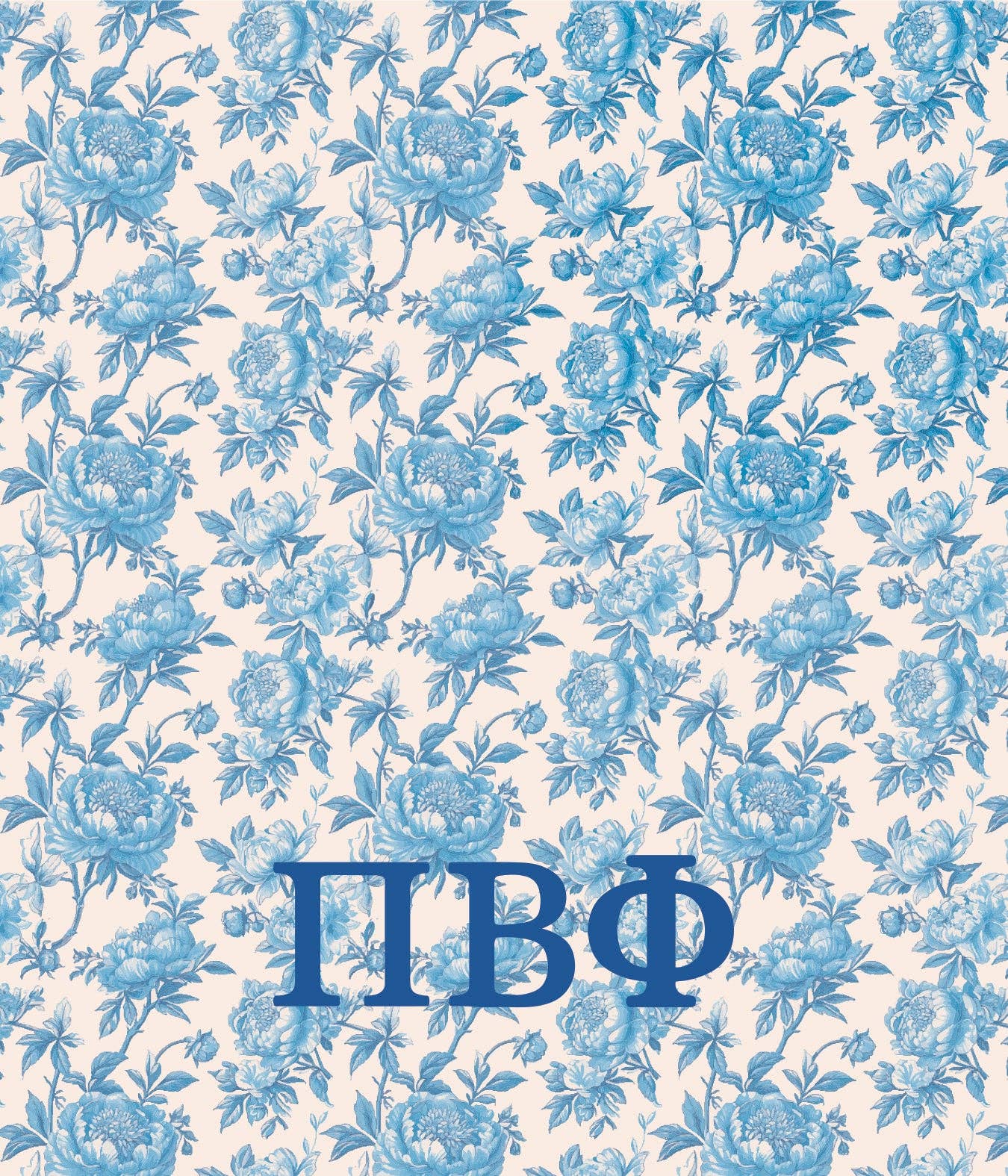 Sorority Floral Minky Blanket