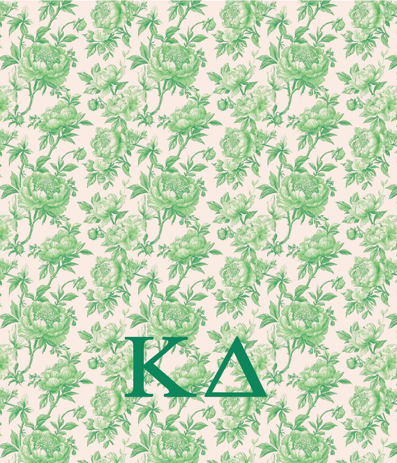Sorority Floral Minky Blanket